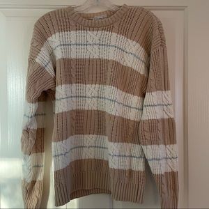 Christian Dior Cable Knit Sweater